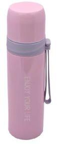 Crypton 500ml Stainless Steel Vacuum Insulated Flask (Pink)