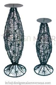 Metal Wire Candle Stand