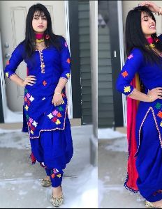 patiala dress material