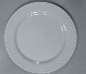 White Melamine Plate