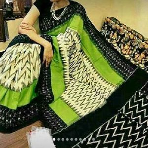 fancy cotton printed saree