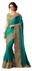 Heavy Border Silk Saree