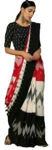 Trendy Printed Cotton Saree