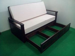 Wooden Sofa Cum Bed