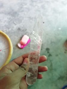 Crystal quartz knife