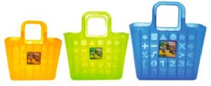 Plastic Handle Basket