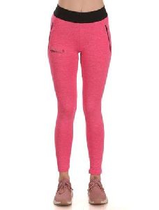 Women Pink Gym Leggings