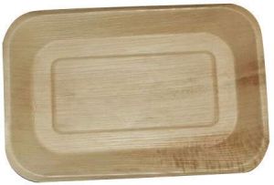 Rectangular Areca Leaf Plate