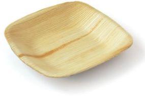 Square Areca Leaf Plate