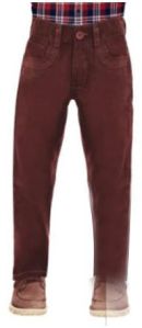 Regular Maroon Trouser