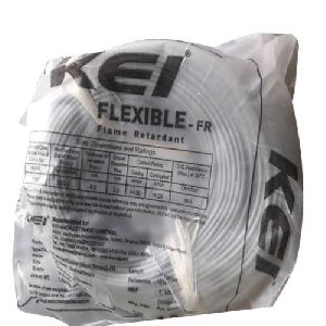 White Electric Flexible Cable