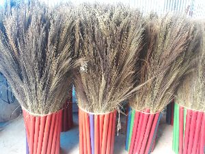 Plastic Handle Grass Broom