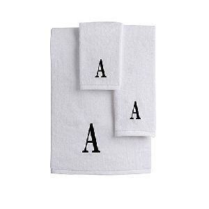 White Towels With Logo