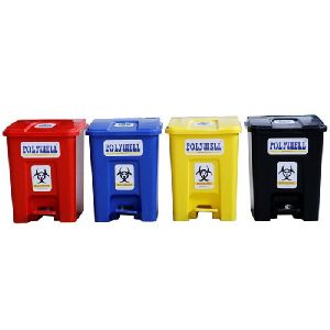 Polywell Plastic Color Coded Bins