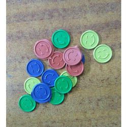 Plastic Ludo Coin