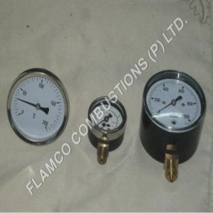 Steel Burner Pressure Gauges