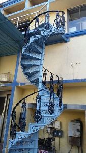 Cast Iron Spiral Staircase