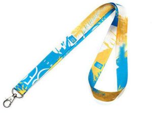 Printed Satin Lanyard