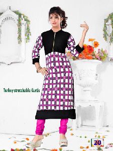 Stretchable Kurtis