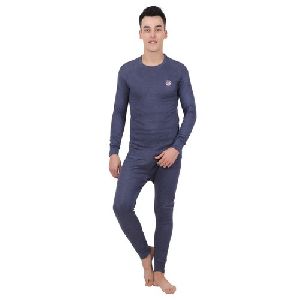 Gray Mens Thermal Wear