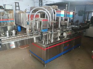 Automatic Carbonated Drink Glass Bottling Machine