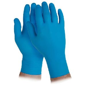 Unisex Blue Safety Gloves