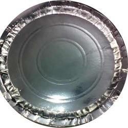 PAPER PLATE PLAIN SILVER