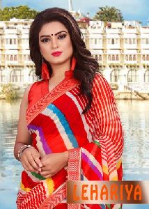 Leheriya Designer Saree