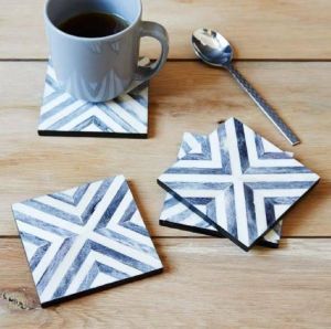 Tea & coffee coaster set of 4