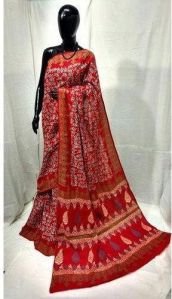 Indian Kalamkari Saree