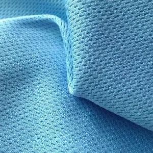 Blue Honeycomb Fabric