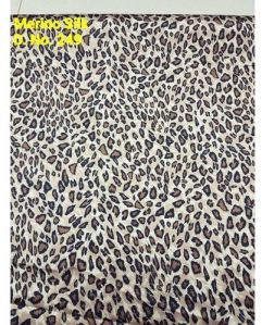 Satin Tiger Print Fabric