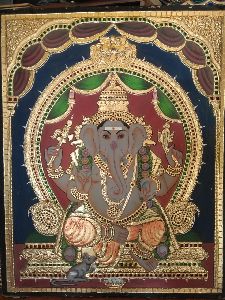 Tanjore Vinayagar Painting