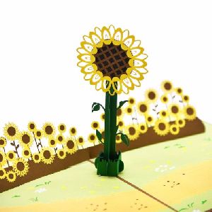 Sunflower Pop Up Card