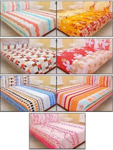 cotton printed bedsheets