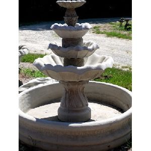 Cement Outdoor Fountain