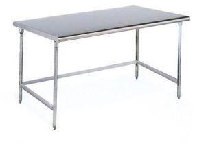 Stainless Steel Work Table Without Undershelf