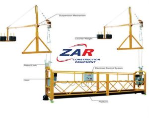 rope suspended platform