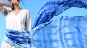 Shibori Handloom Chanderi Dupattas