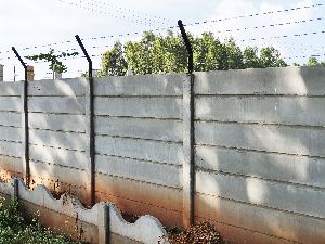 Prestressed Precast Boundary Wall