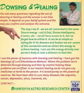 Pendulum Dowsing