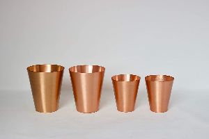 Copper Tumbler Set