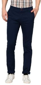 TJ-8089 Royal Blue Mens Casual Cotton Trousers