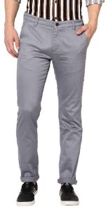 TJ-8092 Sky Blue Mens Casual Cotton Trousers