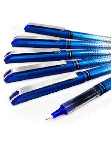 Uni-Ball Vision Needle Roller ball Pen (Pack of 6) Blue