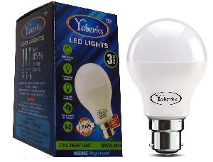 Yaberks 3-Watt B22 LED Bulbs