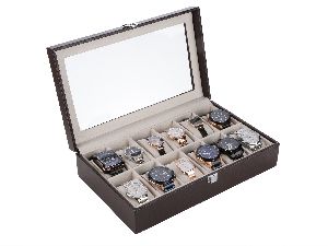 Pu Leather Watch Boxes ( 12 SLOT)