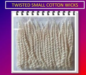 twisted cotton wicks