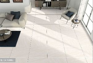 Netra White PGVT Tiles