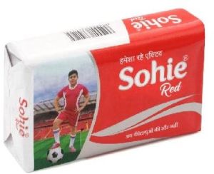 sohie red toilet soap